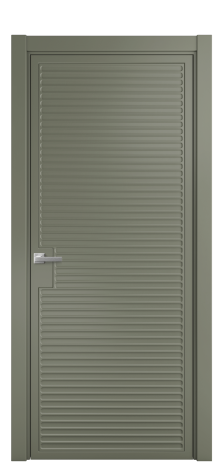 Дверь межкомнатная Space 01 Цвет Зеленый Покрытие Эмаль  Наличник L 75 Цена 47325