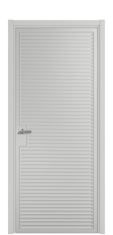 Дверь межкомнатная Space 01 Цвет Телегрей Покрытие Эмаль  Наличник L 50 Цена 52175