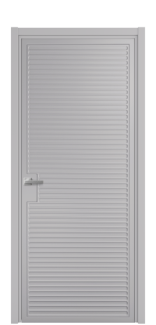 Дверь межкомнатная Space 01 Цвет Галечный Покрытие Эмаль  Наличник L 50 Цена 52175