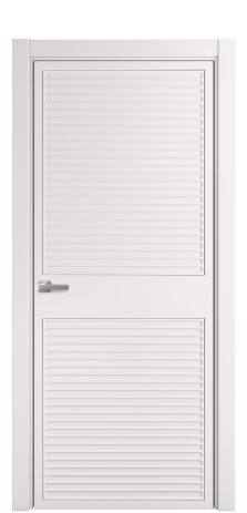 Дверь межкомнатная Space 02 Цвет Крем Покрытие Эмаль  Наличник L 75 Цена 47325