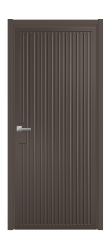 Дверь межкомнатная Спейс 12 Цвет Коричневый Покрытие Эмаль  Наличник L 50 Цена 51168