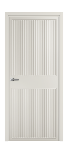 Дверь межкомнатная Space 22 Цвет Дымчатый Покрытие Эмаль  Наличник L 50 Цена 49475