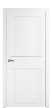 Дверь межкомнатная Podio 01 Цвет Белый Покрытие Эмаль  Наличник L 75 Цена 58745