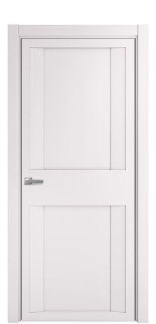Дверь межкомнатная Podio 01 Цвет Крем Покрытие Эмаль  Наличник L 75 Цена 69975