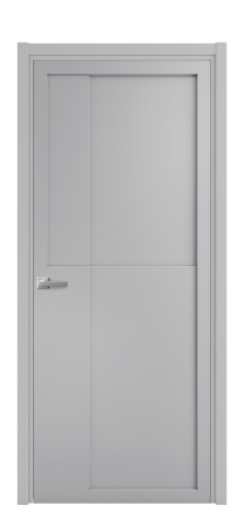 Дверь межкомнатная Podio 02 Цвет Галечный Покрытие Эмаль  Наличник L 50 Цена 51168