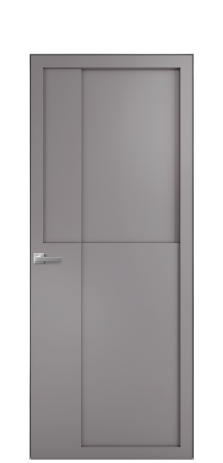 Дверь межкомнатная Podio 02 Цвет Ирис Покрытие Эмаль  Наличник Скрытый короб хром Цена 85850