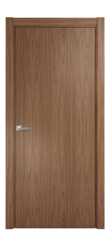 Дверь межкомнатная Porte 39-00 Цвет Американский Орех Покрытие Шпон натуральный вертикаль Наличник L 75 Цена 49100