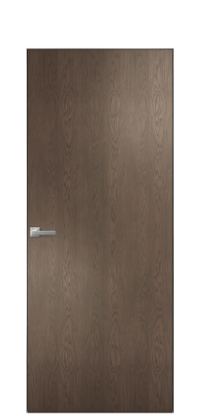 Дверь межкомнатная Porte 39-00 Цвет Дуб Марракеш Покрытие Шпон натуральный вертикаль Наличник Скрытый короб хром Цена 42350