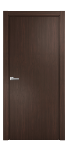 Дверь межкомнатная Porte 39-00 Цвет Каштановый Орех Покрытие Шпон натуральный вертикаль Наличник L 75 Цена 49100
