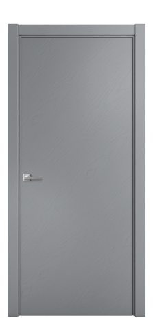 Дверь межкомнатная Porte 39-00 Цвет Ясень Гриджио Покрытие Шпон крашеный диагональ Наличник L 75 Цена 43688