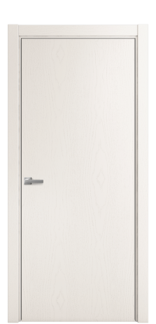 Дверь межкомнатная Porte 39-00 Цвет Ясень Молочный Покрытие Шпон крашеный вертикаль Наличник L 75 Цена 37900