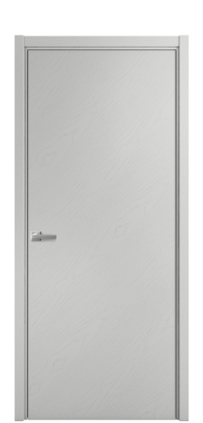 Дверь межкомнатная Porte 39-00 Цвет Ясень Телегрей Покрытие Шпон крашеный диагональ Наличник L 50 Цена 48088