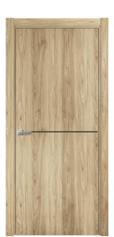 Дверь межкомнатная Слот 10-001 Цвет Орех светлый Покрытие ПВХ ПОД ДЕРЕВО Наличник L 75 Цена 31200