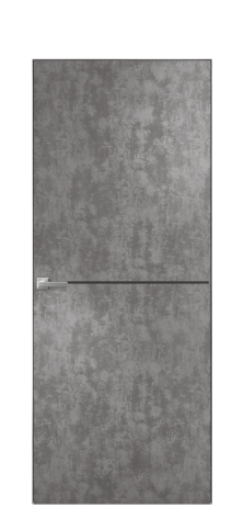 Дверь межкомнатная Slot 10-001 Цвет Ice cacao Покрытие ПВХ ORIGINAL Наличник Скрытый короб хром Цена 38100