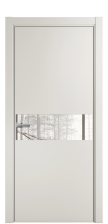 Дверь межкомнатная Ветро 11 Цвет Лайт Грей Покрытие ПВХ SOFT (ПЭТ) Наличник L 75 Цена 34100