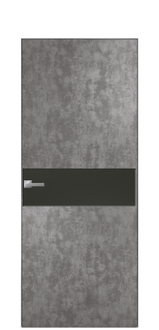 Дверь межкомнатная Ветро 11 Цвет Айс какао Покрытие ПВХ ФАКТУРНЫЕ Наличник Скрытый короб хром Цена 41000