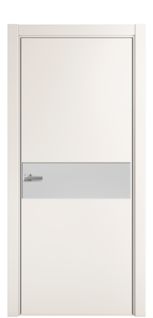 Дверь межкомнатная Ветро 11 Цвет Молочный Покрытие Эмаль  Наличник L 75 Цена 45575