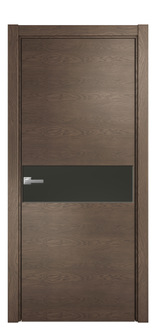 Дверь межкомнатная Ветро 11 Цвет Дуб Марракеш Покрытие Шпон натуральный  Наличник L 75 Цена 51650