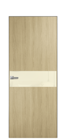 Дверь межкомнатная Vetro 11 Цвет Maderaira oak amber Покрытие ПВХ WOOD NATURAL Наличник Скрытый короб хром Цена 41000