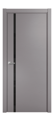 Дверь межкомнатная Vetro 13 Цвет Ясень Ирис Покрытие Шпон крашеный  Наличник L 75 Цена 44150