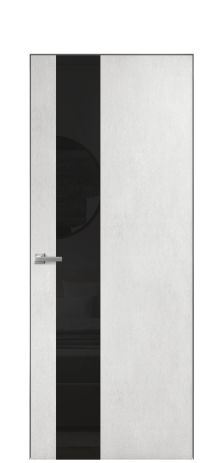 Дверь межкомнатная Ветро 14 Цвет Бетон известковый Покрытие ПВХ ФАКТУРНЫЕ Наличник Скрытый короб хром Цена 41000