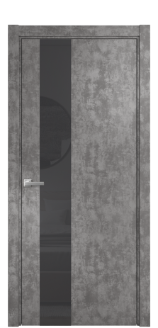 Дверь межкомнатная Vetro 14 Цвет Ice cacao Покрытие ПВХ ORIGINAL Наличник L 75 Цена 34100