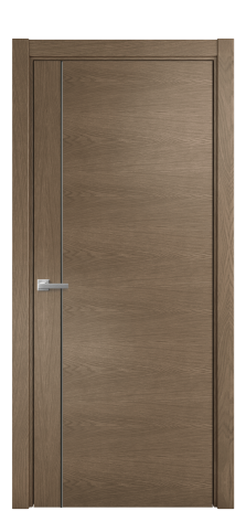 Дверь межкомнатная Ветро 17 Цвет Дуб Мускат Покрытие Шпон натуральный  Наличник L 75 Цена 51050