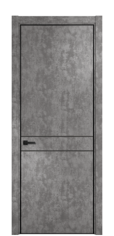 Дверь межкомнатная Слот 10-002 Цвет Айс какао Покрытие ПВХ ФАКТУРНЫЕ Наличник L 75 Цена 33231