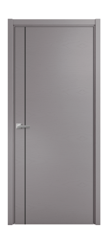 Дверь межкомнатная Slot 10-011 Цвет Ясень Ирис Покрытие Шпон крашеный  Наличник L 50 Цена 44875