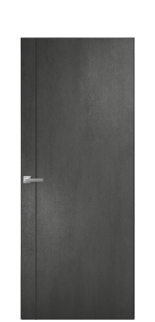 Дверь межкомнатная Слот 10-011 Цвет Камень темный Покрытие ПВХ ФАКТУРНЫЕ Наличник Скрытый короб хром Цена 38100