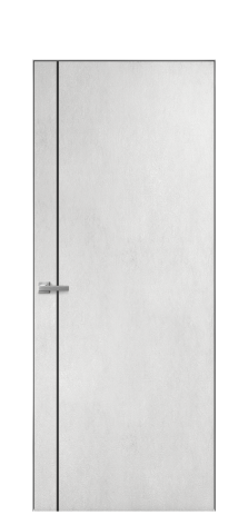 Дверь межкомнатная Slot 10-011 Цвет Бетон известковый Покрытие ПВХ ORIGINAL Наличник Скрытый короб хром Цена 38100