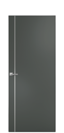 Дверь межкомнатная Slot 10-011 Цвет Пихтовый Покрытие Эмаль  Наличник Скрытый короб хром Цена 42533