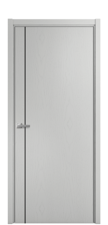 Дверь межкомнатная Слот 10-011 Цвет Ясень Телегрей Покрытие Шпон крашеный  Наличник L 50 Цена 44475