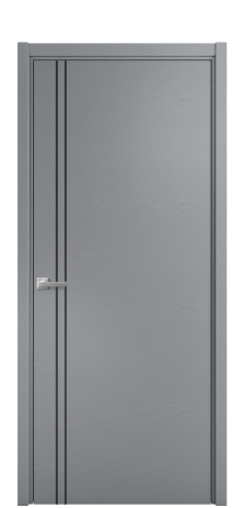 Дверь межкомнатная Slot 10-012 Цвет Ясень Гриджио Покрытие Шпон крашеный  Наличник L 50 Цена 44875