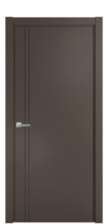 Дверь межкомнатная Slot 10-012 Цвет Коричневый Покрытие Эмаль  Наличник L 75 Цена 39408