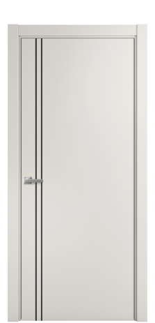 Дверь межкомнатная Слот 10-012 Цвет Лайт Грей Покрытие ПВХ SOFT (ПЭТ) Наличник L 75 Цена 31200