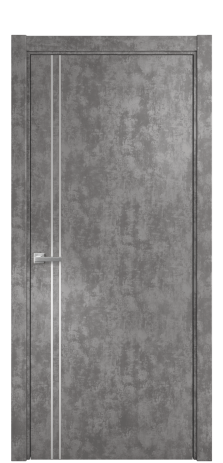 Дверь межкомнатная Слот 10-012 Цвет Айс какао Покрытие ПВХ ФАКТУРНЫЕ Наличник L 75 Цена 31200