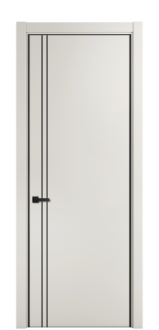 Дверь межкомнатная Слот 10-012 Цвет Лайт Грей Покрытие ПВХ SOFT (ПЭТ) Наличник L 75 Цена 35372