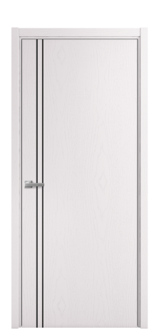 Дверь межкомнатная Слот 10-012 Цвет Ясень Крем Покрытие Шпон крашеный  Наличник L 50 Цена 44475