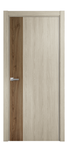 Дверь межкомнатная Duet 19 Цвет Maderaira oak sand Покрытие ПВХ WOOD NATURAL Наличник L 75 Цена 32375