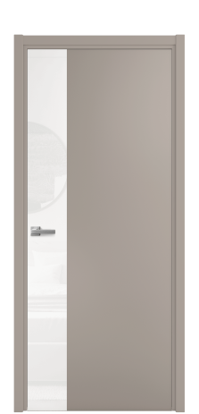 Дверь межкомнатная Vetro 19 Цвет Какао Покрытие Эмаль  Наличник L 50 Цена 49875