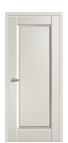 Дверь межкомнатная Sienna 1 Цвет Дымчатый Покрытие Эмаль  Наличник L 50 Цена 45114