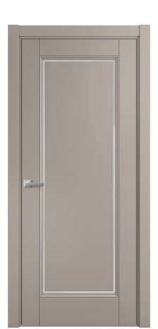 Дверь межкомнатная Sienna 1 Цвет Какао Покрытие Эмаль  Наличник L 75 Цена 50475