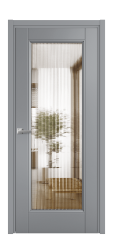 Дверь межкомнатная Savona Цвет Гриджио Покрытие Эмаль  Наличник L 50 Цена 58775