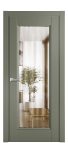 Дверь межкомнатная Savona Цвет Зеленый Покрытие Эмаль  Наличник L 75 Цена 54275