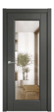 Дверь межкомнатная Savona Цвет Антрацит Покрытие Эмаль  Наличник L 75 Цена 54275