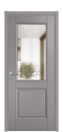 Дверь межкомнатная Савона 2 Цвет Ирис Покрытие Эмаль  Наличник L 50 Цена 59975