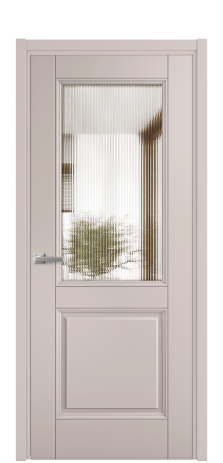 Дверь межкомнатная Савона 2 Цвет Пудра Покрытие Эмаль  Наличник L 50 Цена 59975
