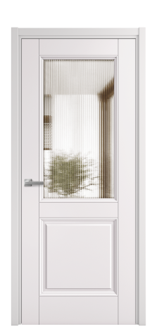 Дверь межкомнатная Savona 2 Цвет Крем Покрытие Эмаль  Наличник L 50 Цена 58775