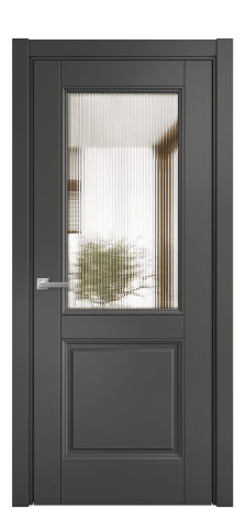 Дверь межкомнатная Savona 2 Цвет Антрацит Покрытие Эмаль  Наличник L 75 Цена 54275